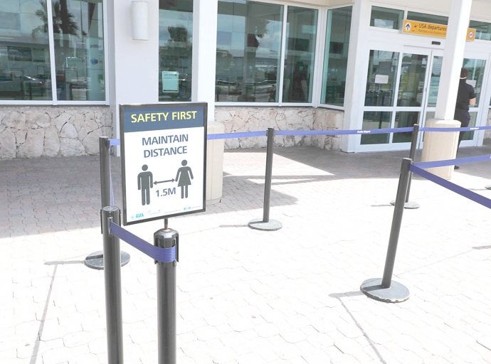 Porta na Aruba parce ta hancho habri pa ricibi Covid-19 y dun'e ‘bon bini’